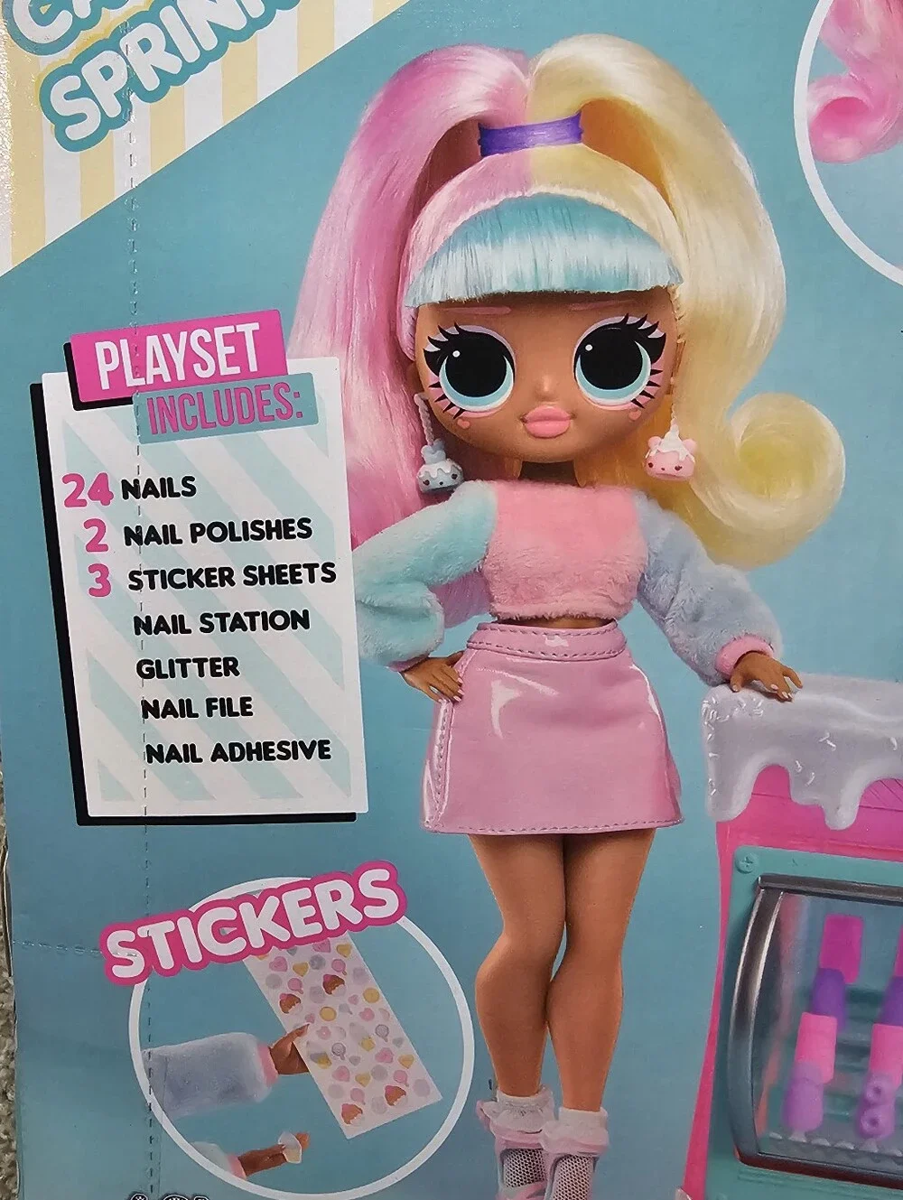 L.O.L. Surprise OMG Sweet Nails Set